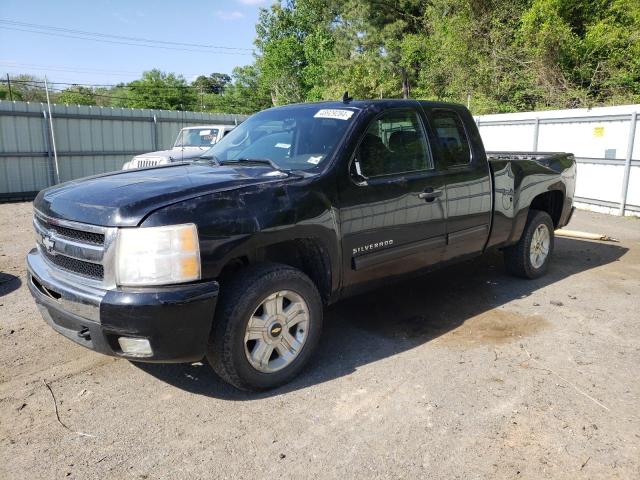 1GCRKSE31BZ380836 - 2011 CHEVROLET SILVERADO K1500 LT BLACK photo 1