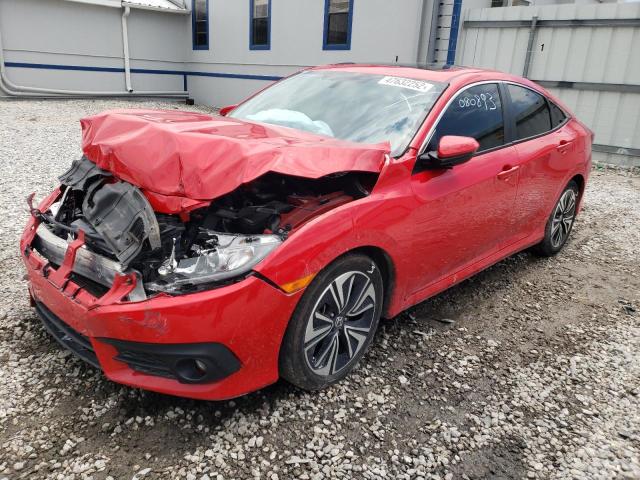 2HGFC1F7XGH635441 - 2016 HONDA CIVIC EXL RED photo 2