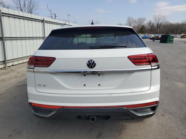 1V2JE2CA4MC229791 - 2021 VOLKSWAGEN ATLAS CROS SE WHITE photo 6