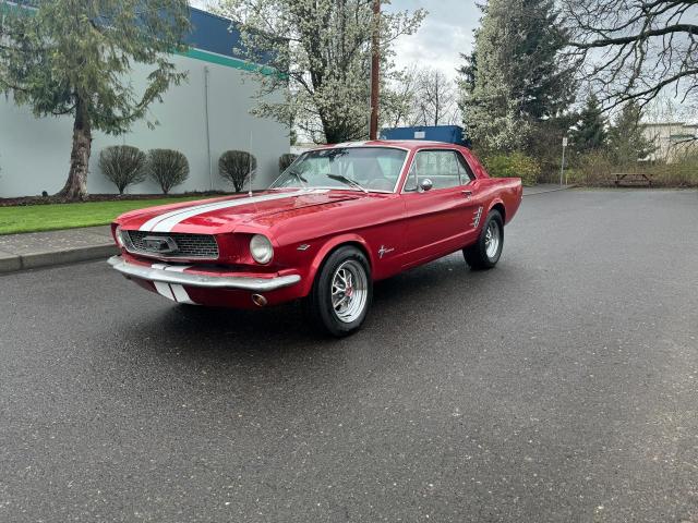 6F07A192533 - 1966 FORD MUSTANG RED photo 2