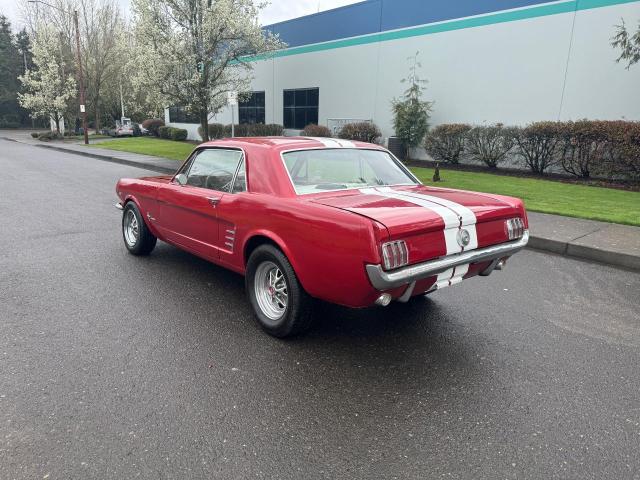 6F07A192533 - 1966 FORD MUSTANG RED photo 3