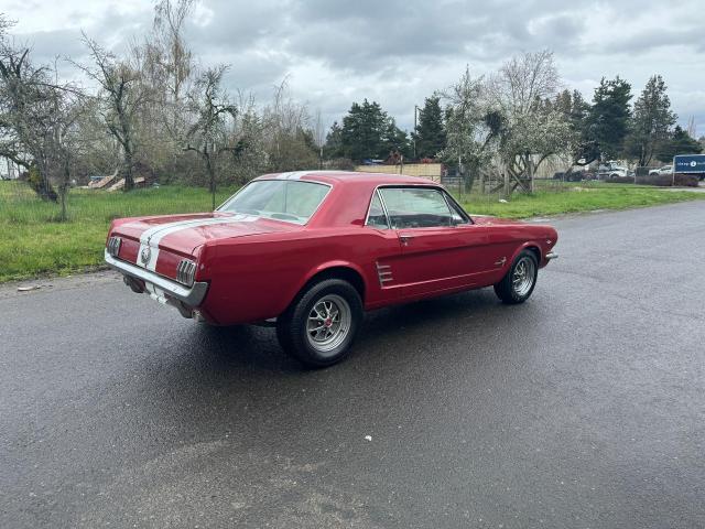 6F07A192533 - 1966 FORD MUSTANG RED photo 4