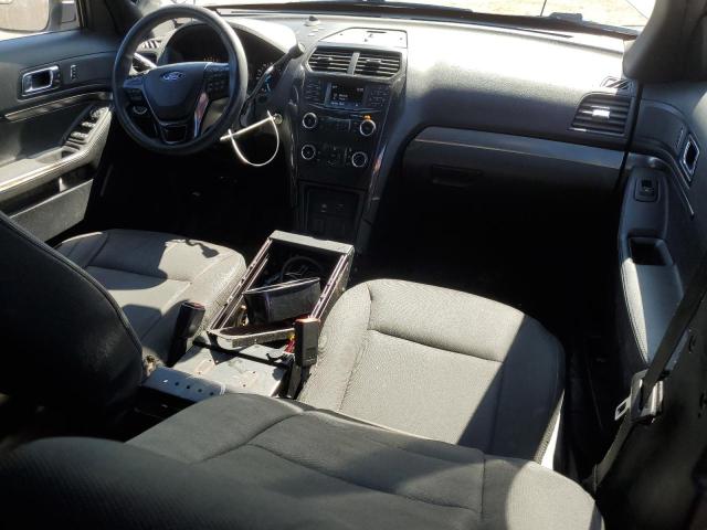 1FM5K8ARXKGA13291 - 2019 FORD EXPLORER POLICE INTERCEPTOR Blanc photo 8