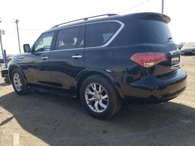 JN8AZ2NE5C9017388 - 2012 INFINITI QX56 BLACK photo 2