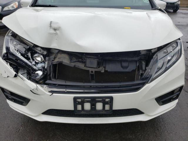 5FNRL6H72KB113293 - 2019 HONDA ODYSSEY EXL WHITE photo 12