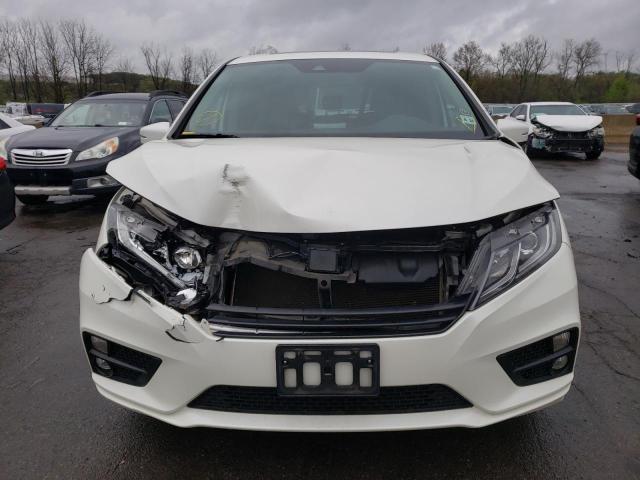 5FNRL6H72KB113293 - 2019 HONDA ODYSSEY EXL WHITE photo 5