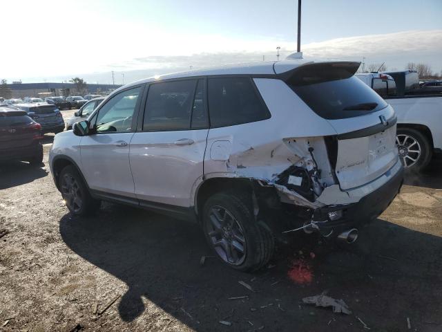 5FNYF8H50PB019028 - 2023 HONDA PASSPORT EXL WHITE photo 2