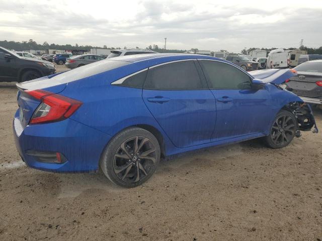 2HGFC2F86LH576638 - 2020 HONDA CIVIC SPORT 蓝色 照片 3
