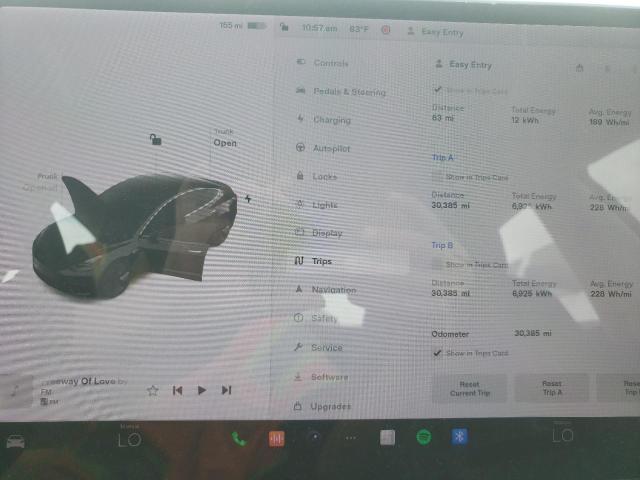 5YJ3E1EA2JF122917 - 2018 TESLA MODEL 3 BLACK photo 9