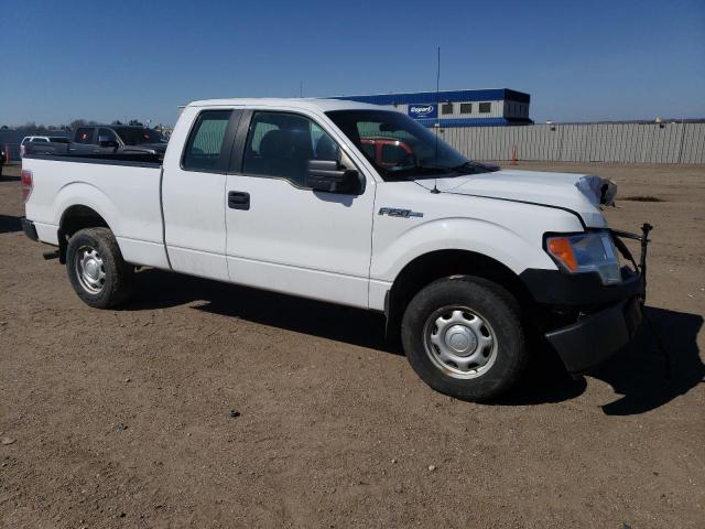 1FTFX1EF8EKG11382 - 2014 FORD F150 SUPER CAB WHITE photo 4