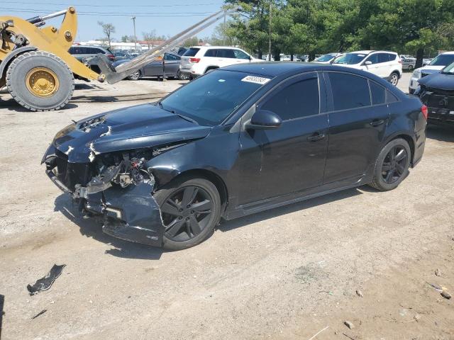 1G1P75SZ4E7100631 - 2014 CHEVROLET CRUZE BLACK photo 1