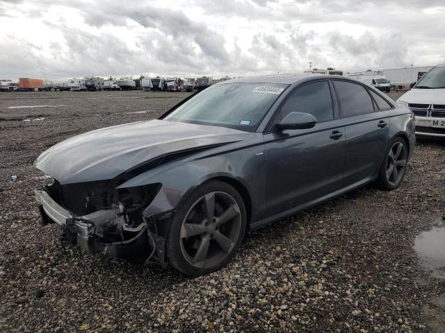 WAUHMAFC1EN002510 - 2014 AUDI A6 PRESTIGE ნაცრისფერი ფოტო 1