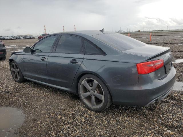 WAUHMAFC1EN002510 - 2014 AUDI A6 PRESTIGE ნაცრისფერი ფოტო 2