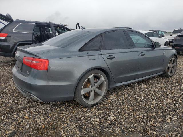 WAUHMAFC1EN002510 - 2014 AUDI A6 PRESTIGE ნაცრისფერი ფოტო 3