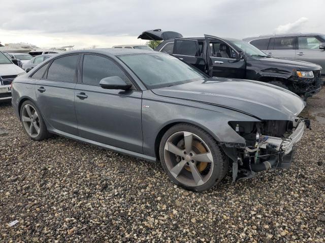 WAUHMAFC1EN002510 - 2014 AUDI A6 PRESTIGE ნაცრისფერი ფოტო 4