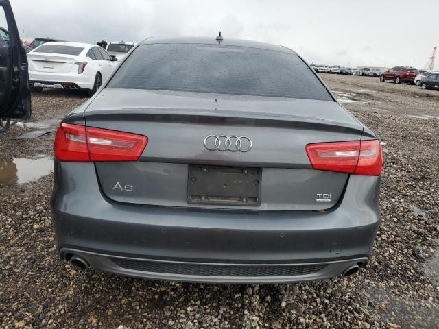 WAUHMAFC1EN002510 - 2014 AUDI A6 PRESTIGE ნაცრისფერი ფოტო 6