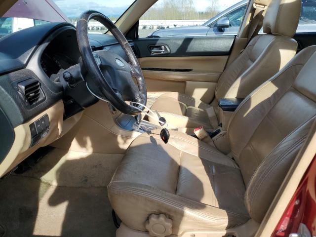 JF1SG656X4H755643 - 2004 SUBARU FORESTER 2.5XS Червоний фото 7