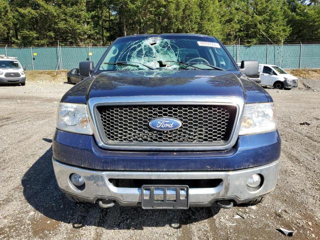 1FTPX14V88FC16516 - 2008 FORD F150 BLUE photo 5