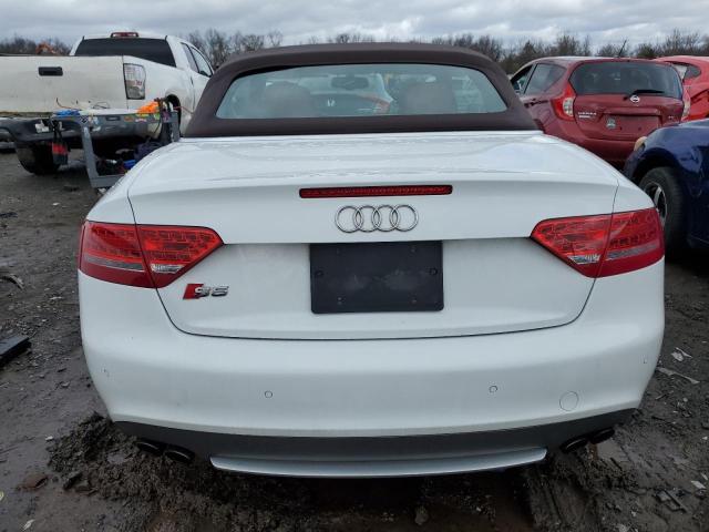 WAUCGAFH6BN018937 - 2011 AUDI S5 PREMIUM PLUS თეთრი ფოტო 6