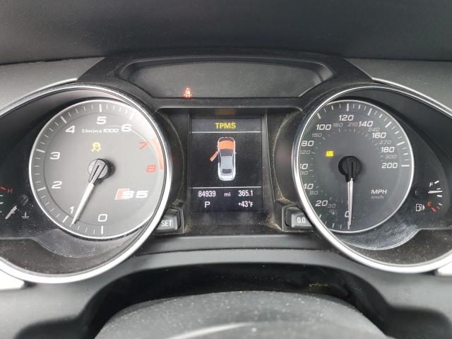 WAUCGAFH6BN018937 - 2011 AUDI S5 PREMIUM PLUS თეთრი ფოტო 9