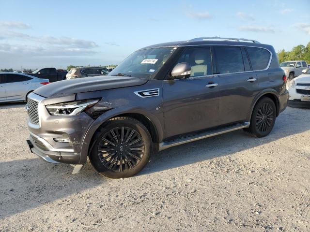 JN8AZ2NE1K9232233 - 2019 INFINITI QX80 LUXE GRAY photo 1