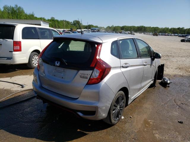 3HGGK5H67KM700968 - 2019 HONDA FIT SPORT GRAY photo 3