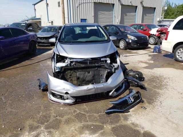 3HGGK5H67KM700968 - 2019 HONDA FIT SPORT GRAY photo 5