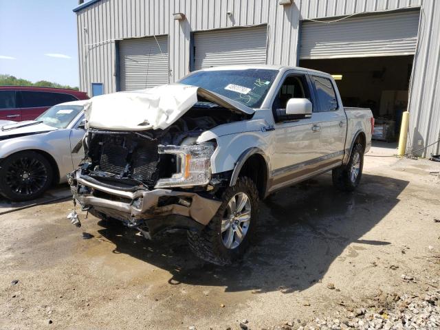 1FTEW1E52JFC92599 - 2018 FORD F150 SUPERCREW TAN photo 1