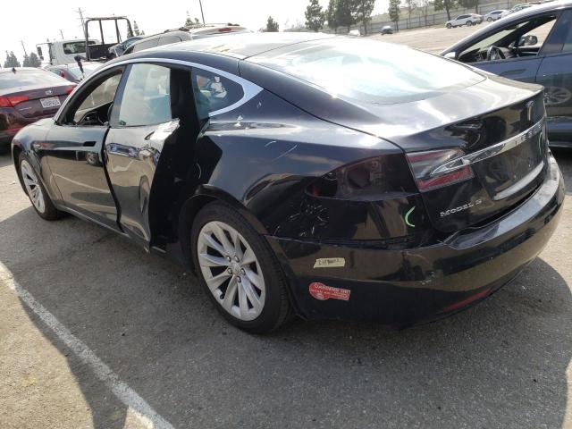 5YJSA1E18GF156313 - 2016 TESLA MODEL S Սև լուսանկար 2