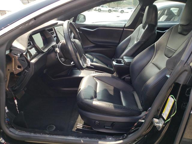 5YJSA1E18GF156313 - 2016 TESLA MODEL S Սև լուսանկար 7
