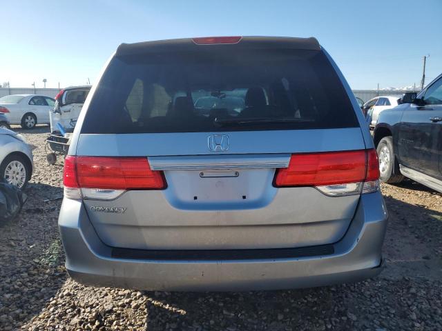 5FNRL38449B023156 - 2009 HONDA ODYSSEY EX SILVER photo 6