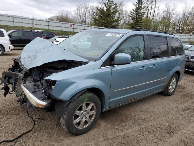 2A4RR5D12AR183755 - 2010 CHRYSLER TOWN & COU TOURING ლურჯი ფოტო 1