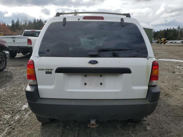 1FMCU03193KB23709 - 2003 FORD ESCAPE XLT WHITE photo 6