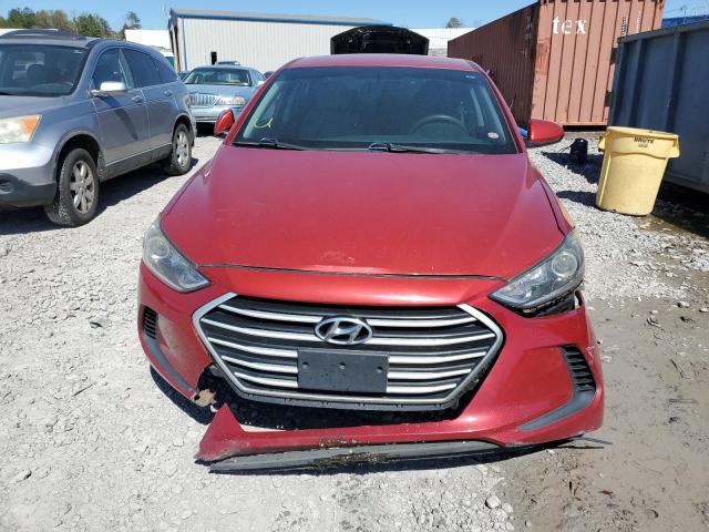 5NPD74LF3HH120376 - 2017 HYUNDAI ELANTRA SE RED photo 5