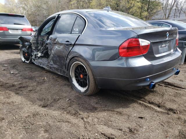 WBAVB73597P100483 - 2007 BMW 335 I GRAY photo 2