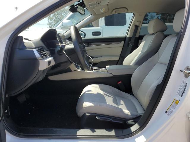 1HGCV1F13KA143012 - 2019 HONDA ACCORD LX WHITE photo 7