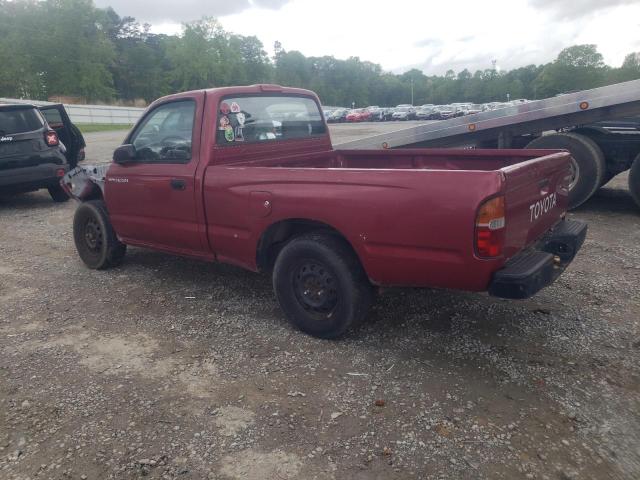 4TANL42N5TZ196333 - 1996 TOYOTA TACOMA BURGUNDY photo 2