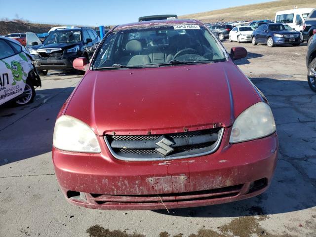 KL5JD56Z36K338314 - 2006 SUZUKI FORENZA BURGUNDY photo 5