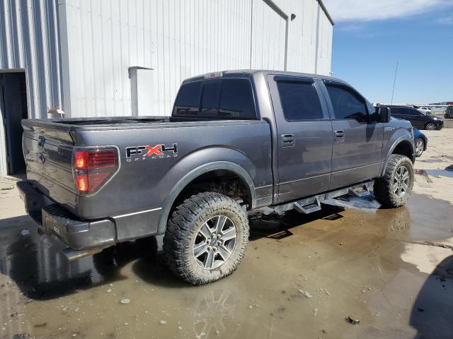 1FTFW1EF9BKD74335 - 2011 FORD F150 SUPERCREW GRAY photo 3