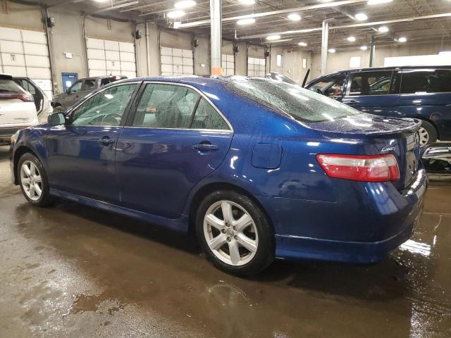 4T1BE46K78U253133 - 2008 TOYOTA CAMRY CE BLUE photo 2