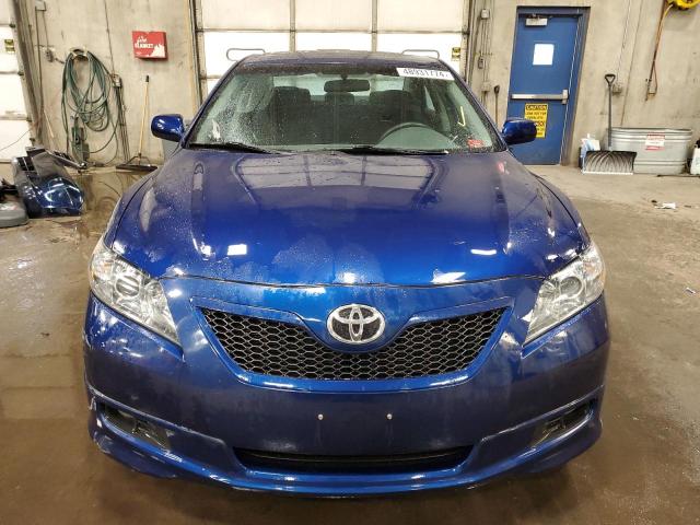 4T1BE46K78U253133 - 2008 TOYOTA CAMRY CE BLUE photo 5