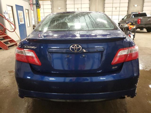 4T1BE46K78U253133 - 2008 TOYOTA CAMRY CE BLUE photo 6