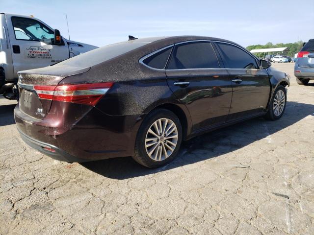 4T1BD1EB8EU021168 - 2014 TOYOTA AVALON HYBRID BURGUNDY photo 3