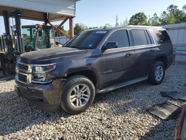 1GNSCBKC9FR302403 - 2015 CHEVROLET TAHOE C1500 LT BLACK photo 1