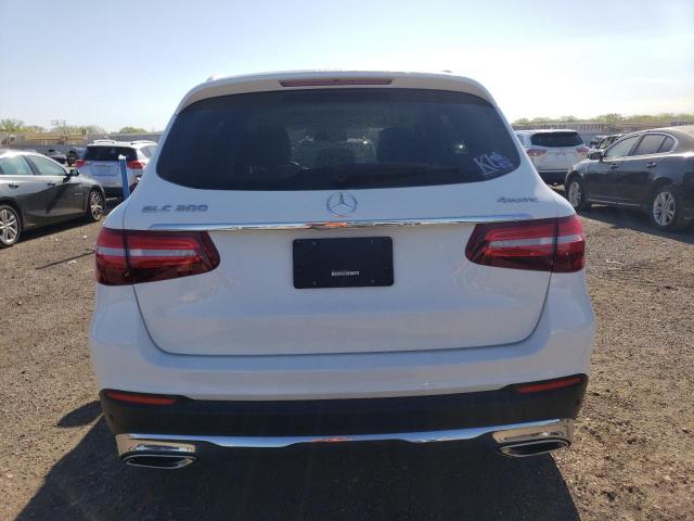 WDC0G4KB2KF611790 - 2019 MERCEDES-BENZ GLC 300 4MATIC WHITE photo 6