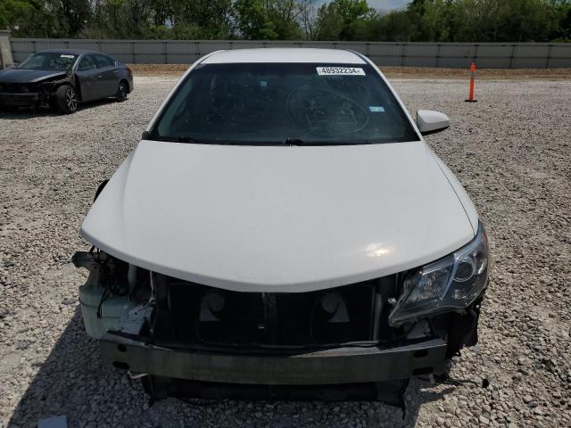 4T1BF1FKXDU719109 - 2013 TOYOTA CAMRY L WHITE photo 5