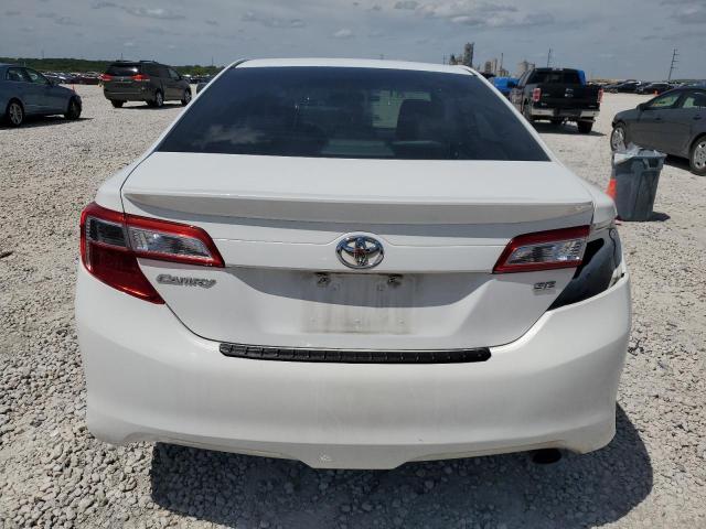 4T1BF1FKXDU719109 - 2013 TOYOTA CAMRY L WHITE photo 6