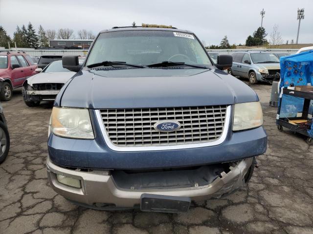 1FMFU18L13LA99641 - 2003 FORD EXPEDITION EDDIE BAUER BLUE photo 5