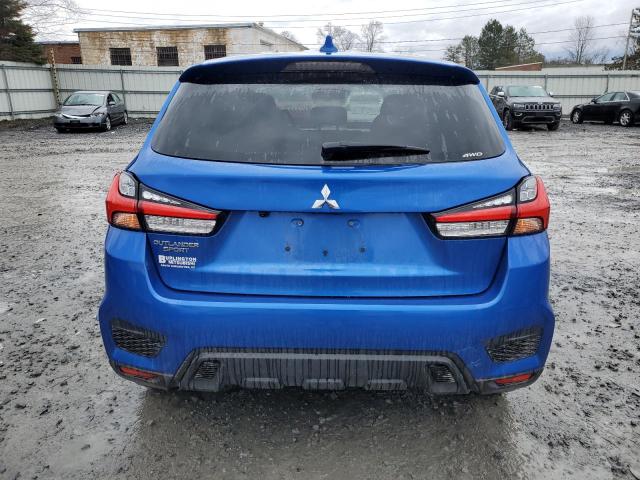 JA4ARUAU3MU006550 - 2021 MITSUBISHI OUTLANDER ES BLUE photo 6