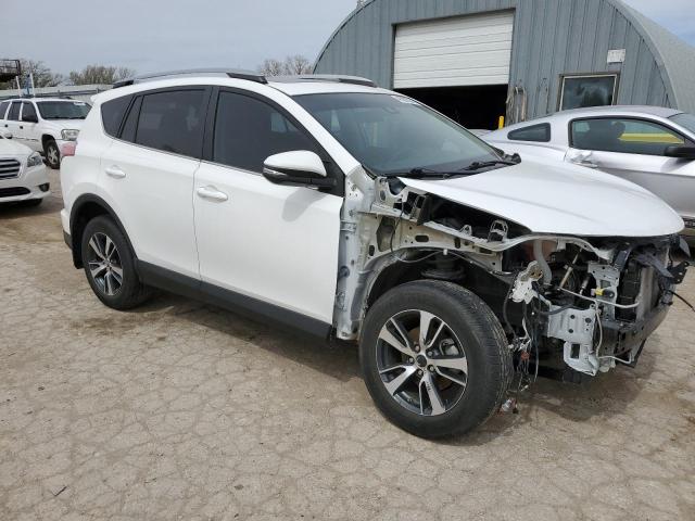 2T3WFREV5HW376136 - 2017 TOYOTA RAV4 XLE WHITE photo 4